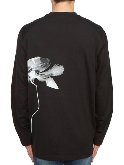 Y 3 Long Sleeve T-Shirt IN4351 BLACK Unisex - YOHJI YAMAMOTO - BALAAN 2