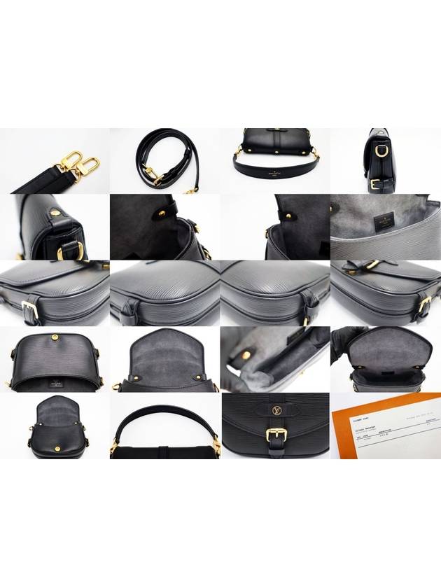 Women s Leather Cross Bag Black Louis Vuitton M23469 Epi Saumur BB 2way - LOUIS VUITTON - BALAAN 10