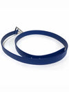 Triangle Leather Belt Blue - BOTTEGA VENETA - BALAAN 4