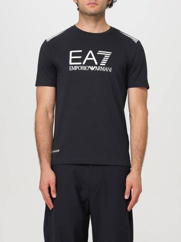 T-shirt EA7 in jersey con logo - EMPORIO ARMANI - BALAAN 1