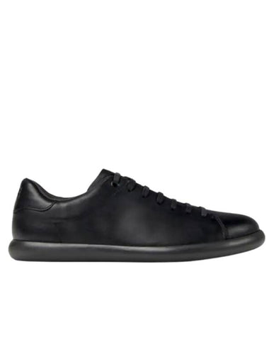 Pelotas Soller Leather Low Top Sneakers Black - CAMPER - BALAAN 1