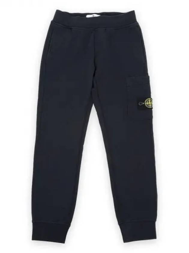 Stone Kids Waffen Patch Training Jogger Pants Navy 801661540 V0020 1063544 - MONCLER - BALAAN 1