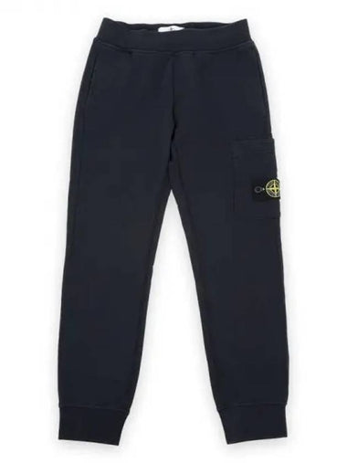 Stone Kids Waffen Patch Training Jogger Pants Navy 801661540 V0020 271300 1063544 - MONCLER - BALAAN 1