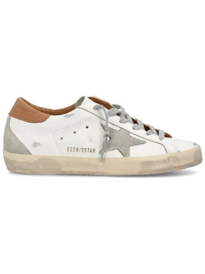 Brown Tab Superstar Classic Low Top Sneakers White - GOLDEN GOOSE - BALAAN 2