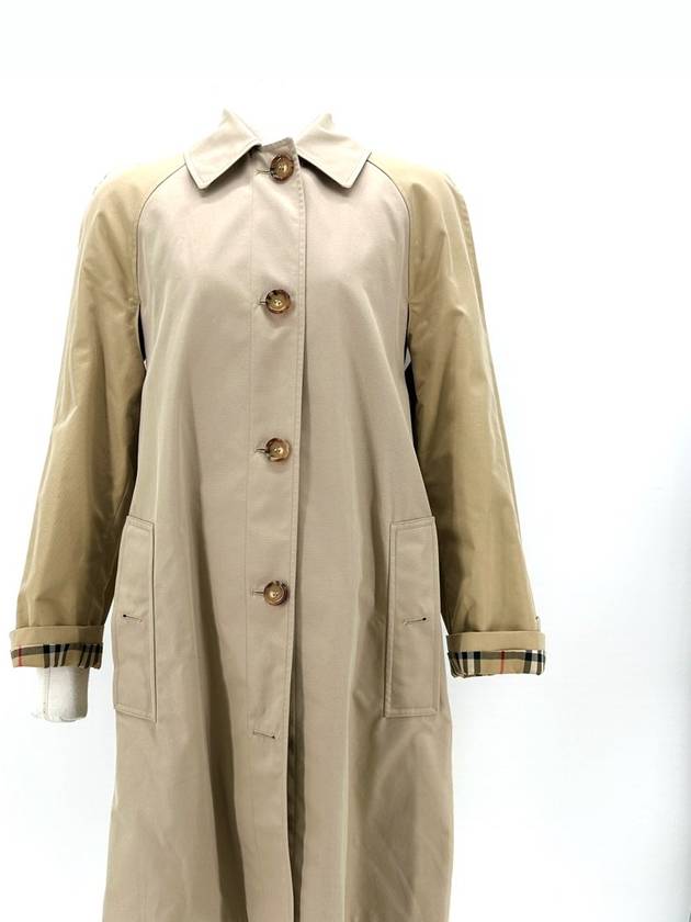 Designer back open cut trench coat - BURBERRY - BALAAN 1