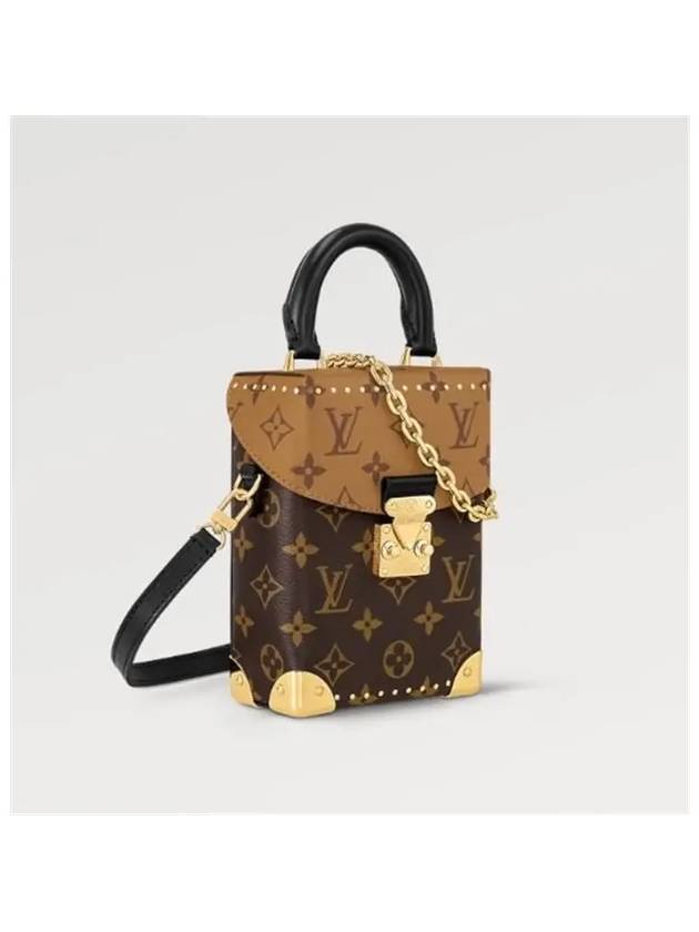 Monogram Camera Box Shoulder Bag Brown - LOUIS VUITTON - BALAAN 3