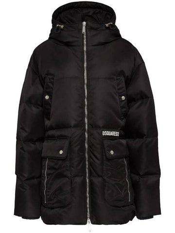 DSQUARED2 Quilted Hooded Coat - DSQUARED2 - BALAAN 1