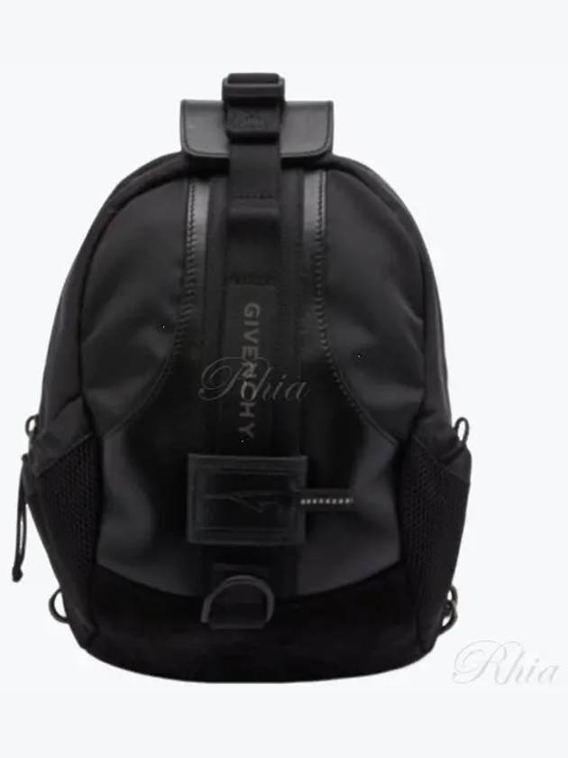 G-Trail Nylon Leather Sling Cross Bag Black - GIVENCHY - BALAAN 2