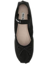 Satin Ballerinas Black - MIU MIU - BALAAN 5