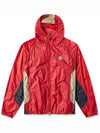 Men's Dronne Logo Print Windbreaker Red - MONCLER - BALAAN 2