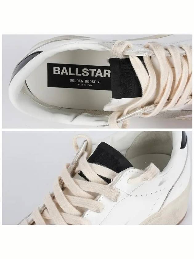 Ball Star Low Top Sneakers White Black - GOLDEN GOOSE - BALAAN 5