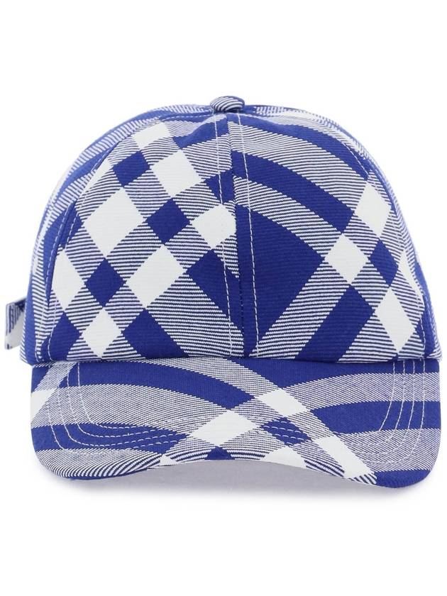 Check Ball Cap Blue - BURBERRY - BALAAN 2