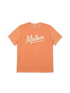 Tocotoco Pigment Round T-Shirt ORANGE MAN M3321PRS41ORG - MALBON GOLF - BALAAN 1