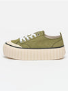 PLATFORM LOW TOP DENIM CANVAS S HANAMI SNEAKERS - DIESEL - BALAAN 1