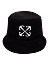 Logo Bucket Hat Black - OFF WHITE - BALAAN 3