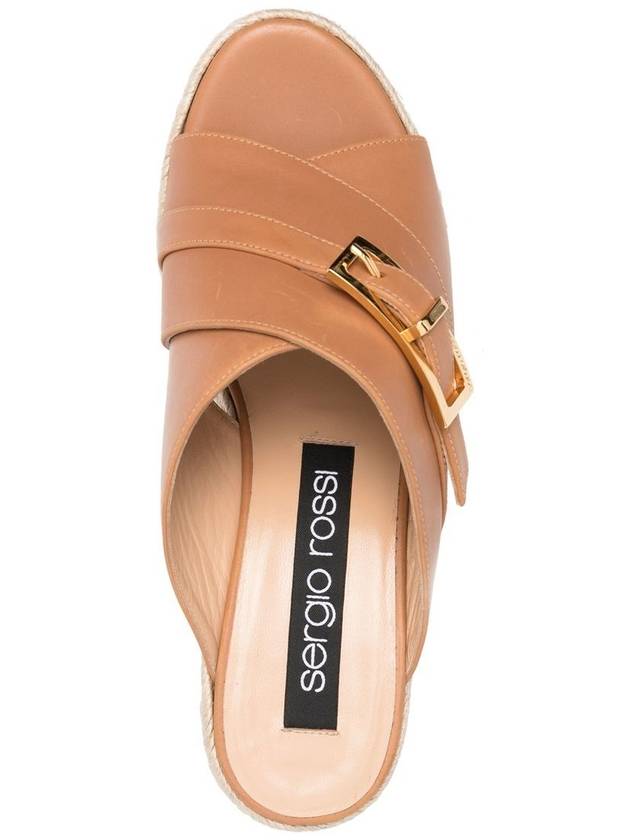 Sergio Rossi Sandals Brown - SERGIO ROSSI - BALAAN 4