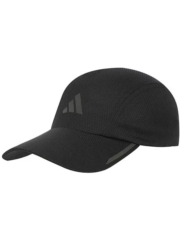 Aeroready Four Panel Mesh Running Ball Cap Black - ADIDAS - BALAAN 3