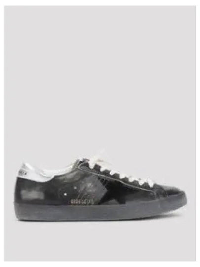 Superstar Silver Tab Low Top Sneakers Black - GOLDEN GOOSE - BALAAN 2