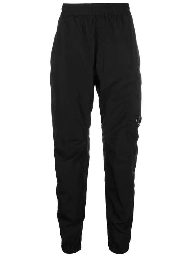 Men's Lens Chrome R Nylon Track Pants Black - CP COMPANY - BALAAN 2