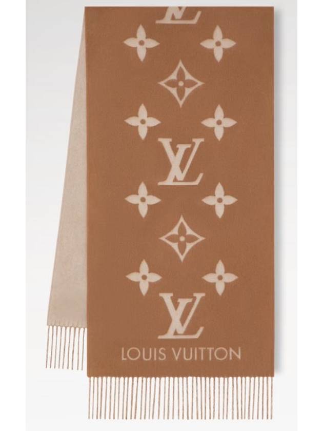 Reykjavik Scarf Brown - LOUIS VUITTON - BALAAN 3