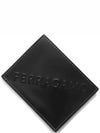 3D Signature Card Wallet Black - SALVATORE FERRAGAMO - BALAAN 2