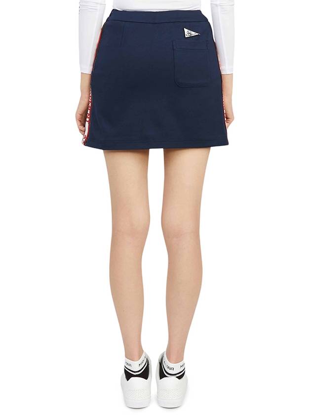 Women's Golf Over Mini Skirt Navy - HORN GARMENT - BALAAN 5