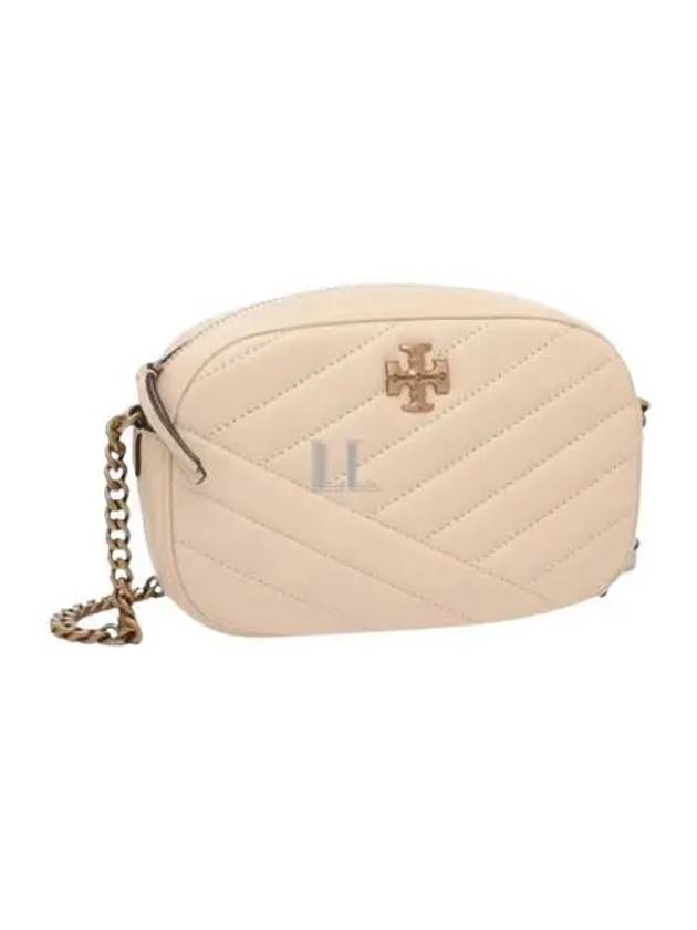 Chevron Kira Small Camera Cross Bag Ivory - TORY BURCH - BALAAN 2