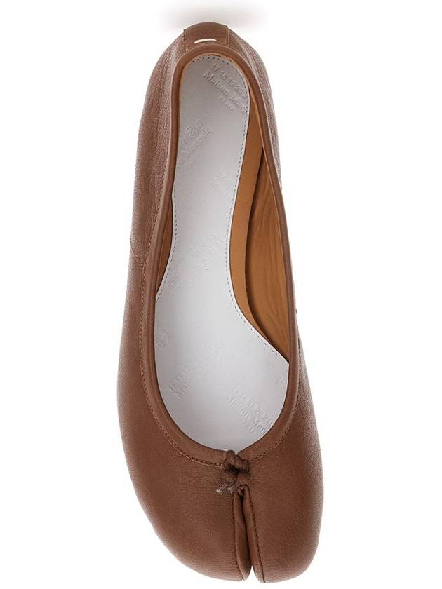 Tabi Ballerina Flat Shoes Brown - MAISON MARGIELA - BALAAN 5