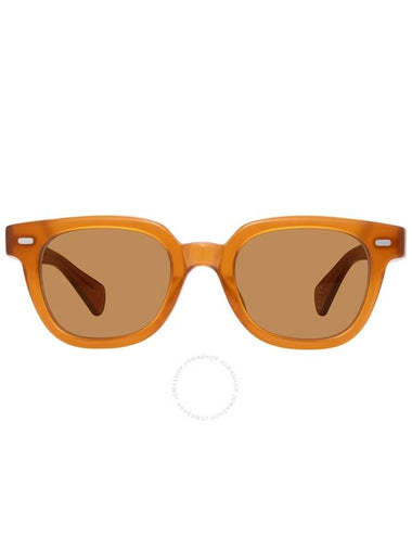 Garrett Leight GLCO x JOSH PESKOWITZ SUN Marigold Square Men's Sunglasses 2146 OR/MAG 47 - GARRETT LEIGHT - BALAAN 1