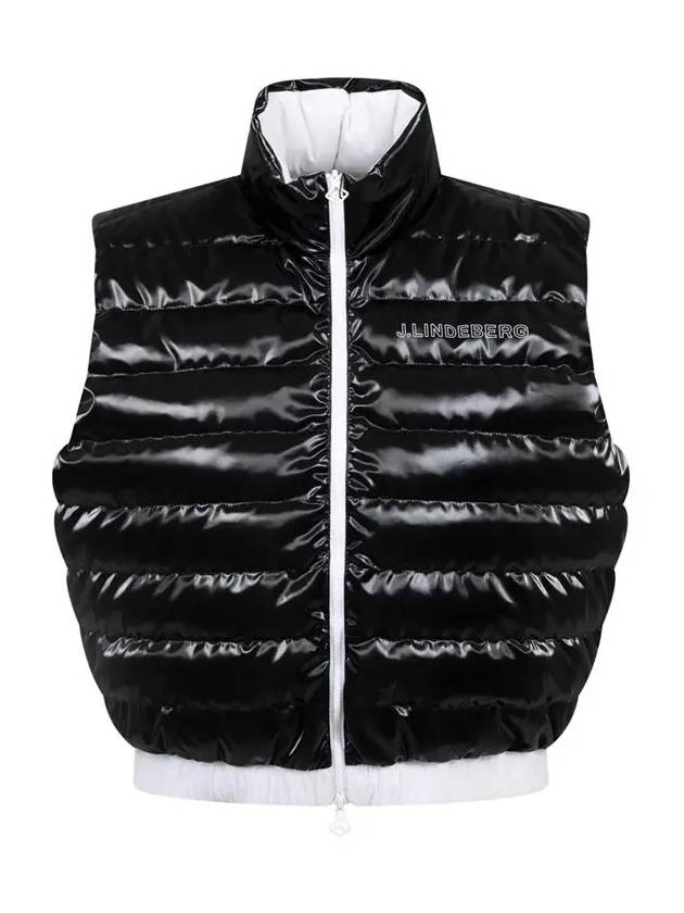 Women's Isla Reversible Vest Black - J.LINDEBERG - BALAAN 3