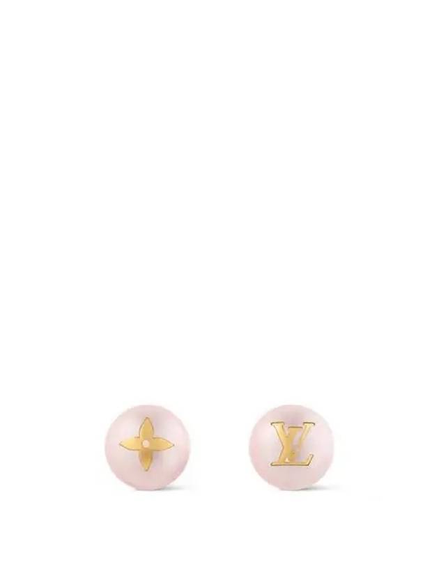 My Mix Pearl Earrings Pink - LOUIS VUITTON - BALAAN 2