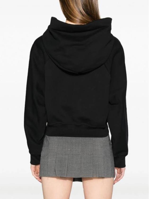 Medallion Organic Cotton Hoodie Black - PATOU - BALAAN 6