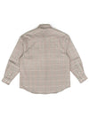 Men's Wool Shirt Brown I1WS02BR - IOEDLE - BALAAN 4