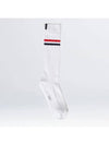 Women's Striped Socks White - THOM BROWNE - BALAAN 2