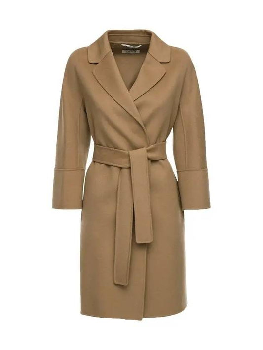 ARONA Belted Wool Coat Camel 2390160439 045 - MAX MARA - BALAAN 2