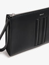 Mythos Leather Clutch Bag Black - BALLY - BALAAN 3