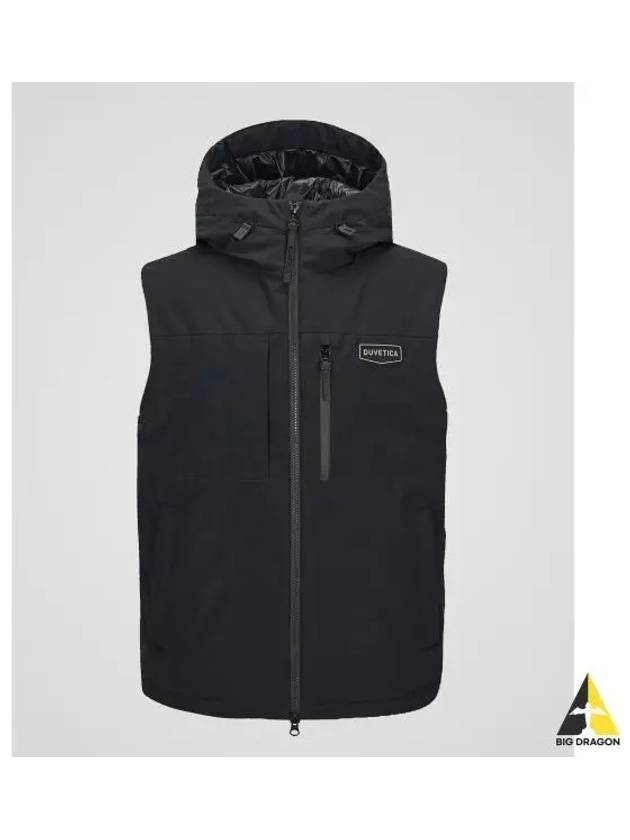 Gnex Vest Black Men s Down - DUVETICA - BALAAN 1