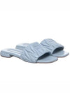 Materasse Nappa Leather Slippers Sky Blue - MIU MIU - BALAAN 2