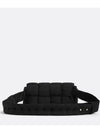 Intrecciato Cassette Cross Bag Black - BOTTEGA VENETA - BALAAN 3