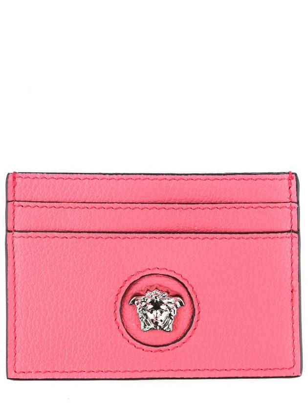 Medusa Leather Card Wallet Pink - VERSACE - BALAAN 2