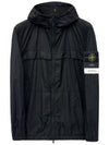 Garment Dyed Crinkle Reps R-Nylon Jacket Black - STONE ISLAND - BALAAN 2