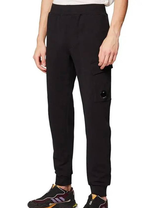 Men's Lens Cargo Training Jogger Track Pants Black - CP COMPANY - BALAAN 2