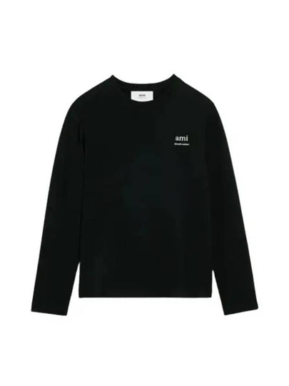 Alexandre Mattiussi Long Sleeve T-Shirt Black - AMI - BALAAN 2