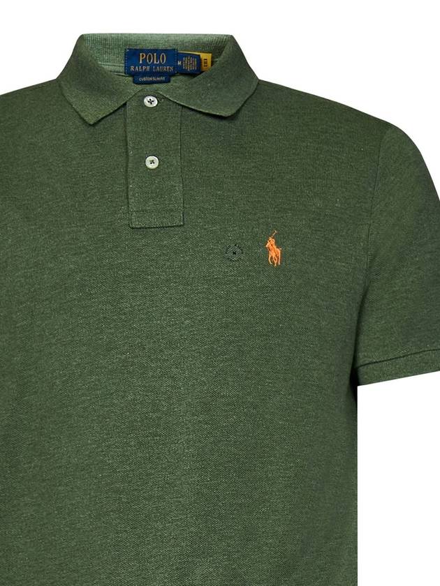 embroidered logo pique polo shirt 710680784367 - POLO RALPH LAUREN - BALAAN 4