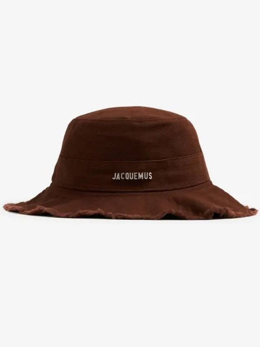 Le Bob Artichaut Cotton Bucket Hat Brown - JACQUEMUS - BALAAN 2