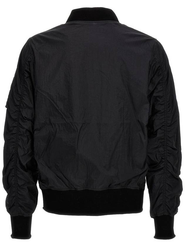 Men s Nylon Bomber Jacket Black - GIORGIO BRATO - BALAAN 3