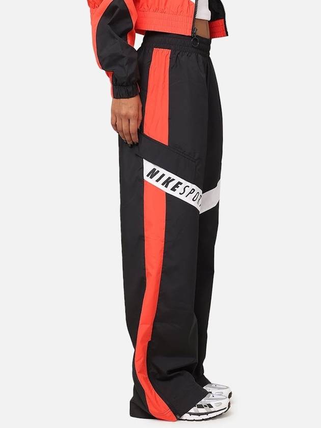 Pants HF5957 010 Black Red WOMENS S Asian Fit - NIKE - BALAAN 4