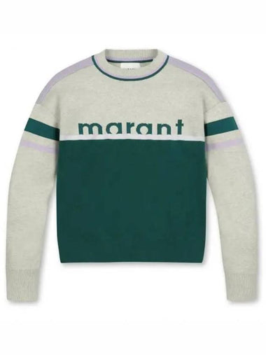 Carrie PU0115FA A1L61E 60ED jacquard sweater - ISABEL MARANT - BALAAN 1