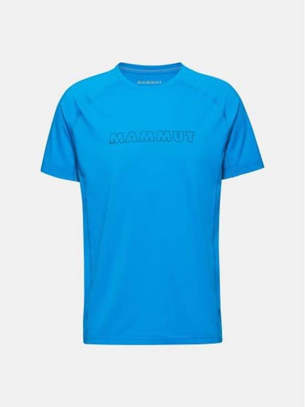 Selun FL Logo Short Sleeve T-shirt Glacier Blue - MAMMUT - BALAAN 2