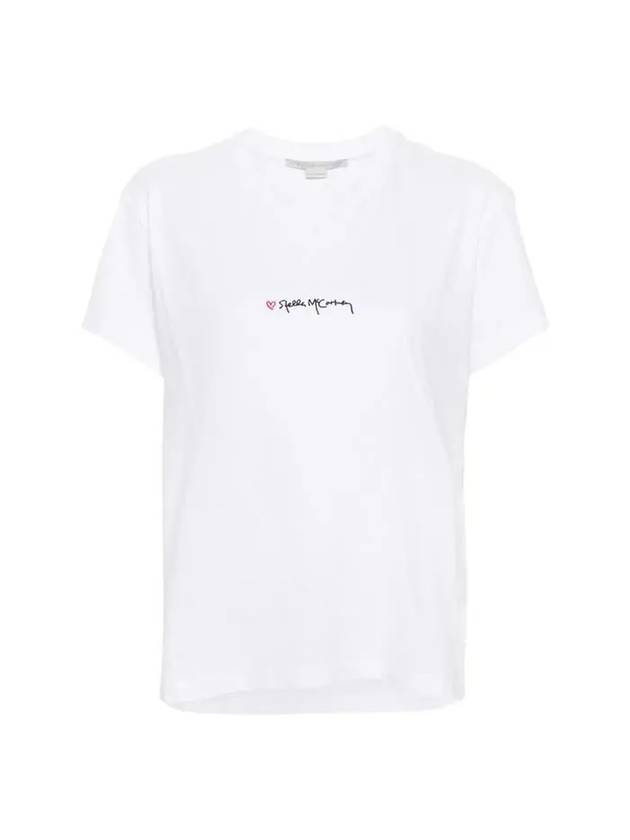 SS24 Signature T-shirt 6J0273 3SPY52 - STELLA MCCARTNEY - BALAAN 1